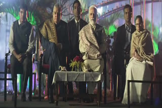 modi inagurates sound and light show in Howrah