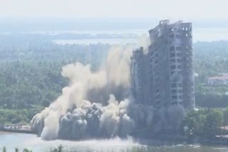 Second phase demolition of Maradu flats