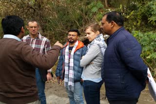 france team survey in bilaspur