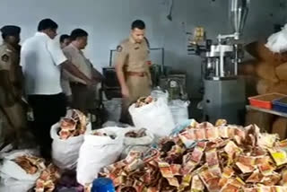 illegal business heavy in adanki prakadam dst