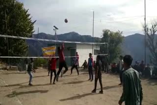 Sports competition organized on youth day in Shillai