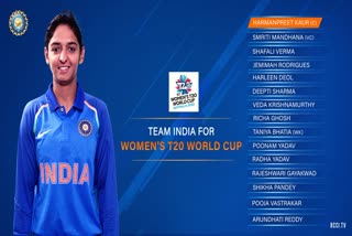Richa Ghosh news  Women's T20 World Cup news  Shafali Verma news  Harmanpreet Kaur news  റിച്ച ഘോഷ് വാർത്ത  വനിതാ ടി20 ലോകകപ്പ് വാർത്ത  ഷെഫാലി വര്‍മ വാർത്ത  ഹർമന്‍ പ്രീത് കൗർ വാർത്ത