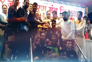 Mumbai team becomes winner in kabaddi competition