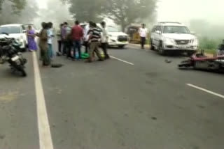 car accident in nandigama krishna dst