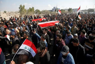 iraq protest, ஈராக் போராட்டம்  செய்தியாளர்கள் கொலை