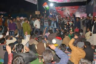 اے اے اور این آر سی کے خلاف اورنگ آباد میں طلباءکا احتجاج