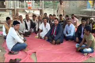 Villagers protest against basic facilities, jalore news, जालोर न्यूज