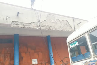 Panipat bus stand running in poor condition