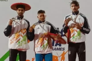 khelo india youth games 2020 : nandurbar abhay gurav win gold medal in high jump