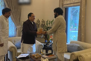 Jana Sena chief Pawan Kalyan meets JP Nadda in Delhi