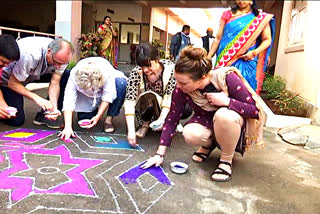 pongal celebrations at kazipet in warangal urban district