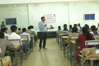 Police organized program to make students aware of traffic rules