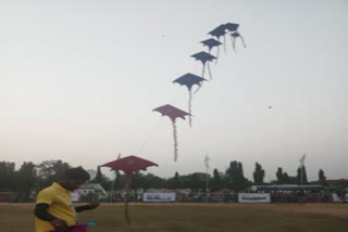 Kite festiva in Raipur