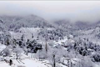 snowfall in Balochistan of Pakistan