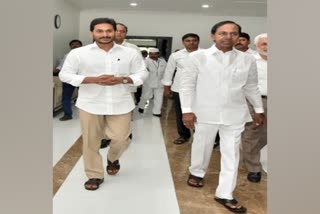 K Chandrashekar Rao met  YS Jagan Mohan Reddy