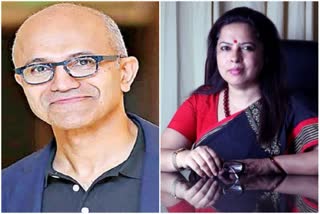 Perfect example on how literate need to be educated: Lekhi on Nadella's remarks