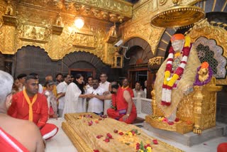 ANUSHKA SHETTY IN SHIRDI