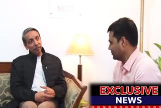 Etv Bharat Exclusive interview of JNU VC Prof M Jagdish Kumar