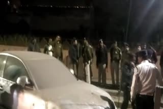 Police removed the vehicles which were obstructing traffic