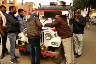 धौलपुर में सड़क हादसा, dholpur news, road accident in dholpur