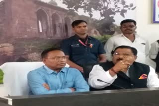 MLA collector face to face for removal of encroachment in burhanpur