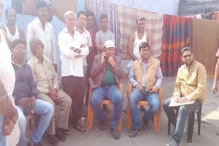 BCCl block officials meeting with villagers in Baghmara