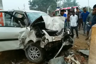 road accident in khammam district latest news