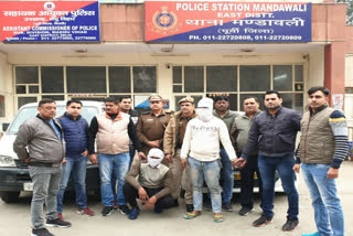 madawali police team arrested car theft gang in delhi