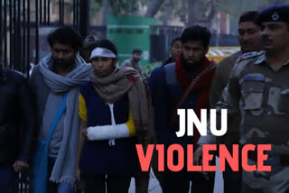 suspects in JNU violence