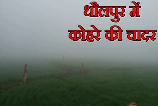 weather change in dhaulpu,dhaulpur district,धौलपुर में मौसम बदला,धौलपुर में 1 डिग्री तापमान,धौलपुर की खबर,dhaulpur news