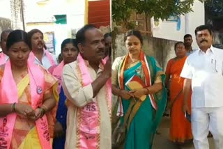 political parties campaign for municipal elections in narayanpet