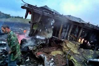 ukraine plane crash etv bharat