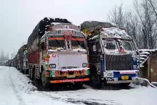 truck drivers suffer due to highway closure