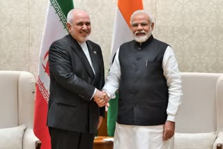 iranian foreign minister javed zarif meets pm modi