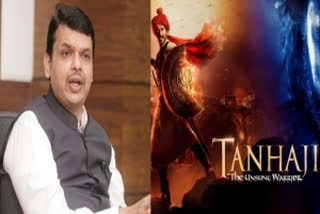 Fadnavis bats for tax-free Tanhaji in Maharashtra