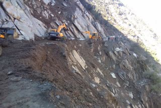 landslide on chamba-holi road