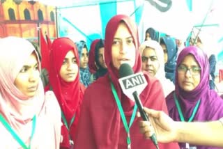 Kerala girls Islamic organisation will three days protest against caa