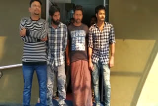 Cottation gang arrested in sulthan bathery  സുൽത്താൻ ബത്തേരിയിൽ കൊട്ടേഷൻ സംഘം അറസ്റ്റിൽ