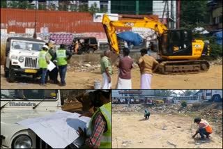 KSRTC Bus Terminal  Construction of KSRTC Bus Terminal commenced  കെ.എസ്.ആർ.ടി.സി ബസ് ടെർമിനല്‍  പാലക്കാട്