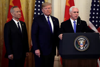 Trump says China trade deal delivers economic justice
