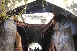 ancient biharilal trust building collapsed in ambala