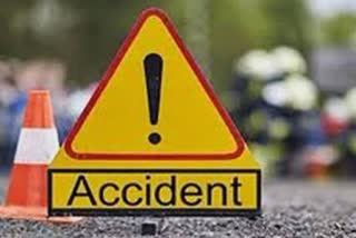 Road accident in dhamtari