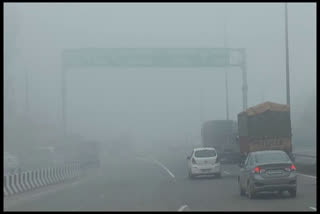 extreme fog on ambala chandigarh national highway