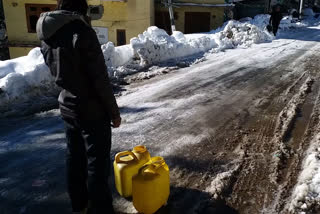 water crisis in kinnaur