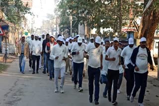 Run for Safety organized by Transport Department in chaibasa