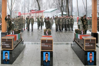 Army pays tributes to soldiers killed in avalanche near LoC in J&K's Kupwara