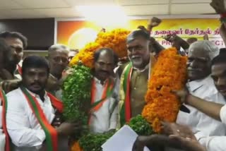 MLA Swaminathan selected as pondicherry state bjp president