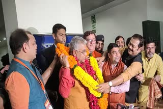 BJP president Dilip Ghosh was re-elected for a second term