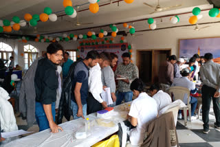 احمدآباد میں خون عطیہ کیمپ کا انعقاد