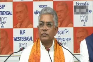 Bengal Bharatiya Janata Party chief Dilip Ghosh (file image)